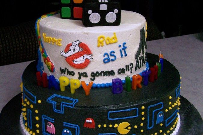 80s nostalgia cake